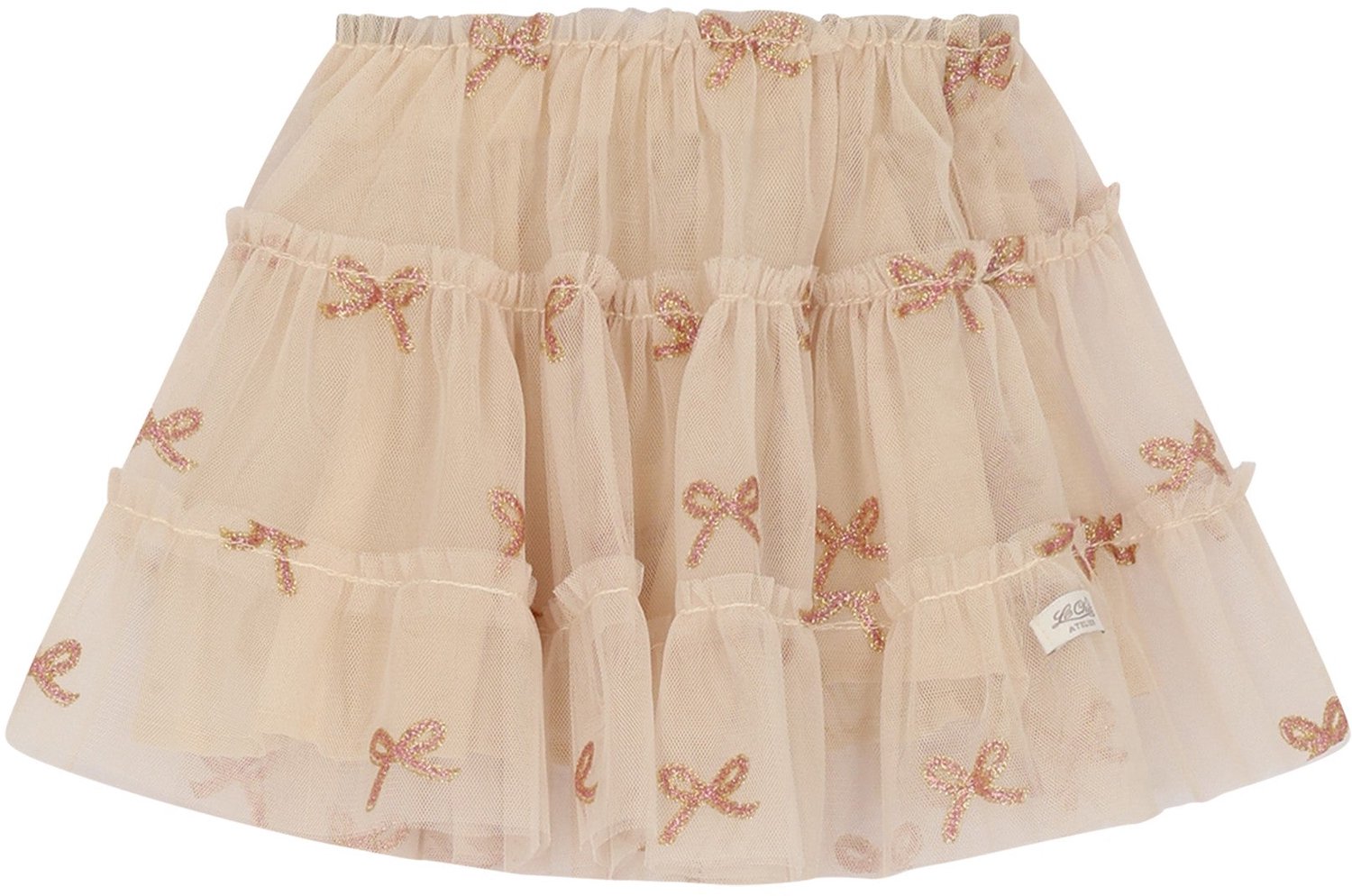 Le Chic - TREY shimmering tule skirt - Dazzling Bows - Maat 74