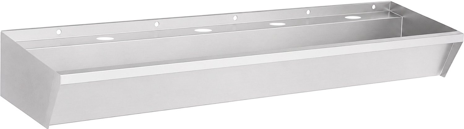 Combisteel 7490.0350 RVS WASBAK 4-KR 1800MM - Horeca & Professioneel - Horeca & Professioneel