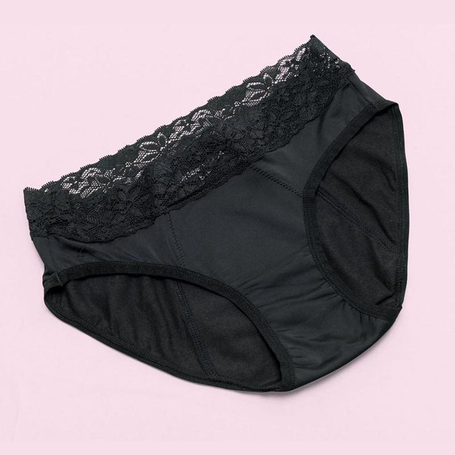 Cheeky Pants Feeling Pretty - Mid Rise Menstruatieondergoed Maat 44-46 - Lekvrij - Comfortabel ondergoed - Zero Waste Product