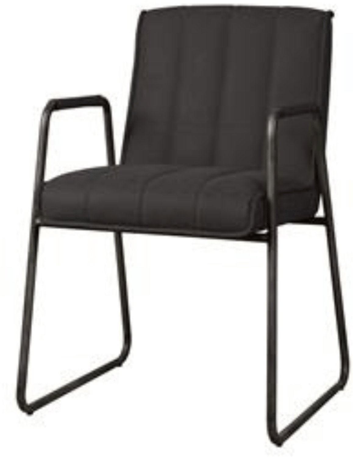 Tower Living Eetkamerstoel Santo - Antraciet Stof - 61x53x85cm