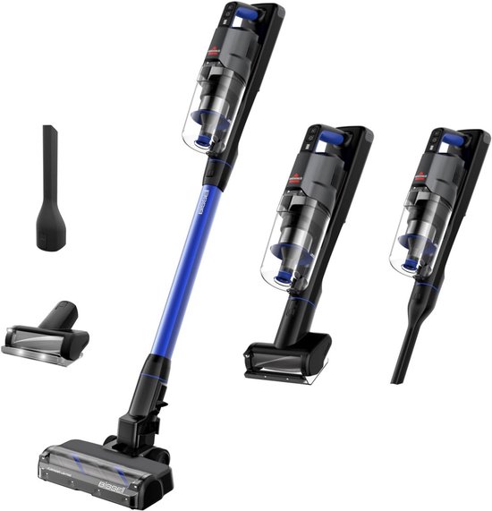 BISSELL PowerClean FurFinder - Draadloze Steelstofzuiger - 200W Motor - 40 Min Gebruikstijd - Anti-klit Borstel - 2 in 1 Steel- en Handstofzuiger - Zelfstaand Design - HEPA-filter…