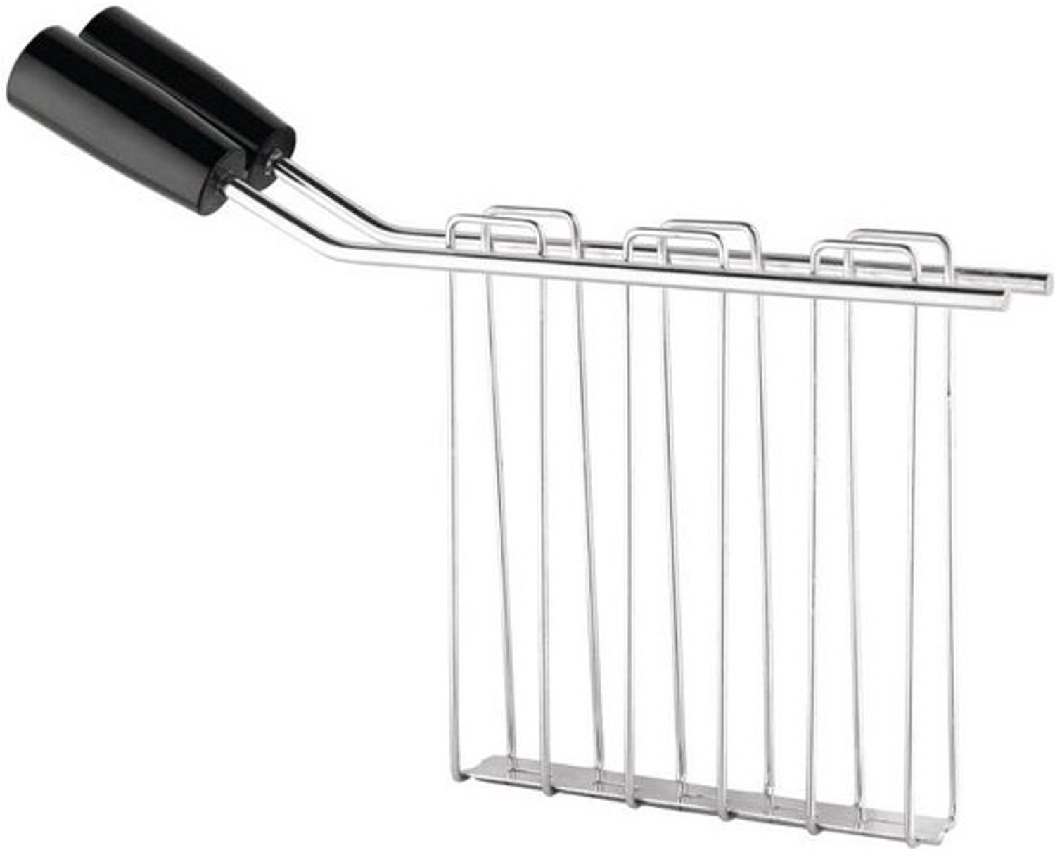 Sandwichkooi - Toastiehouder - Toasties maken - Roestvrij staal - 26.9 x 5.2 x 20.2 cm - Zwart