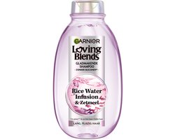Garnier Loving Blends - Shampoo - Rice Water Infusion - Glans & zachte shampoo - Lang haar - 300 ml