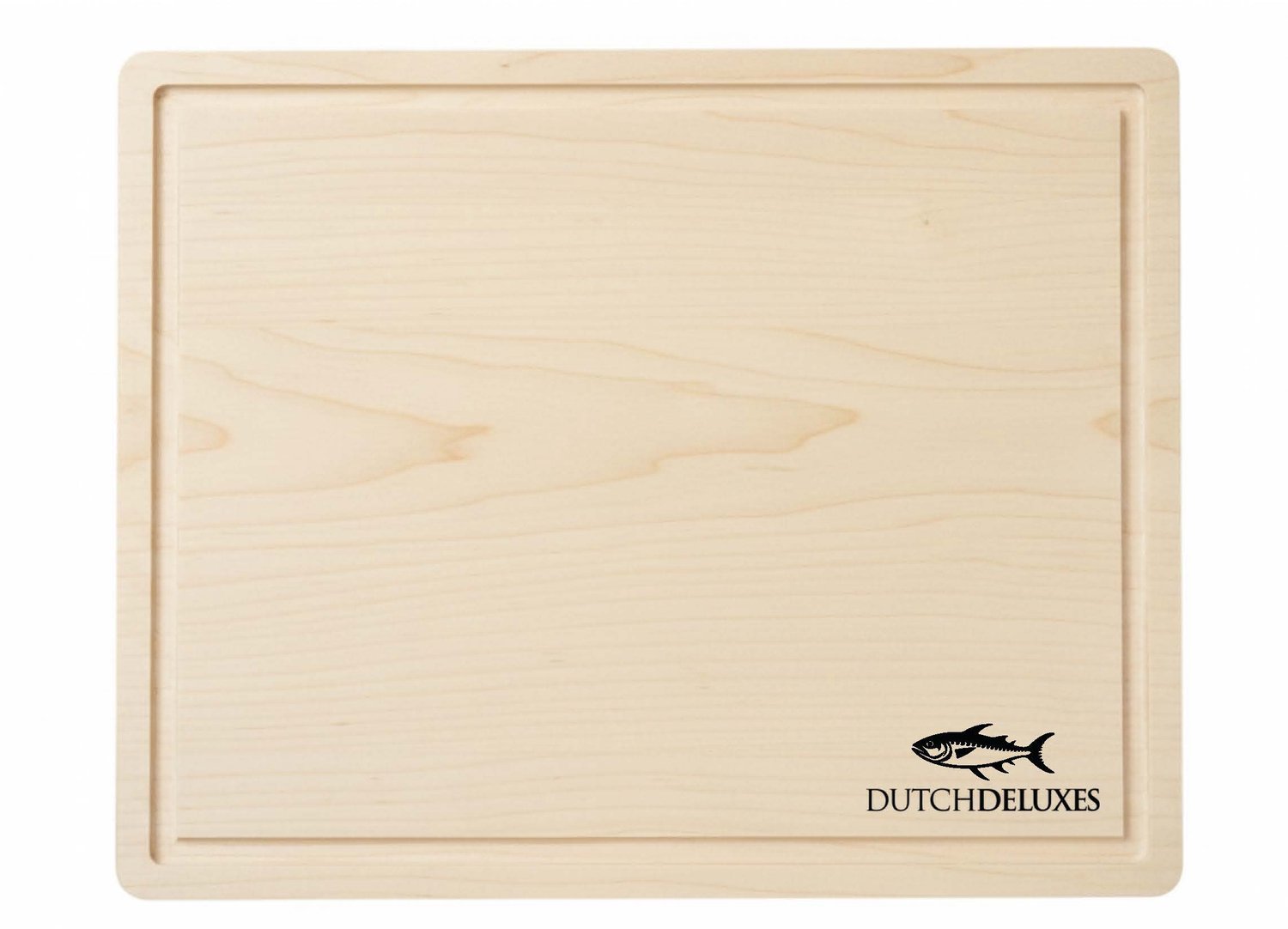 Dutchdeluxes vaatwasser bestendige - 100% houten - Rechthoekig - Hout - Vaatwasserbestendig - Sapgeul - 40 x 25 x 2cm VIS