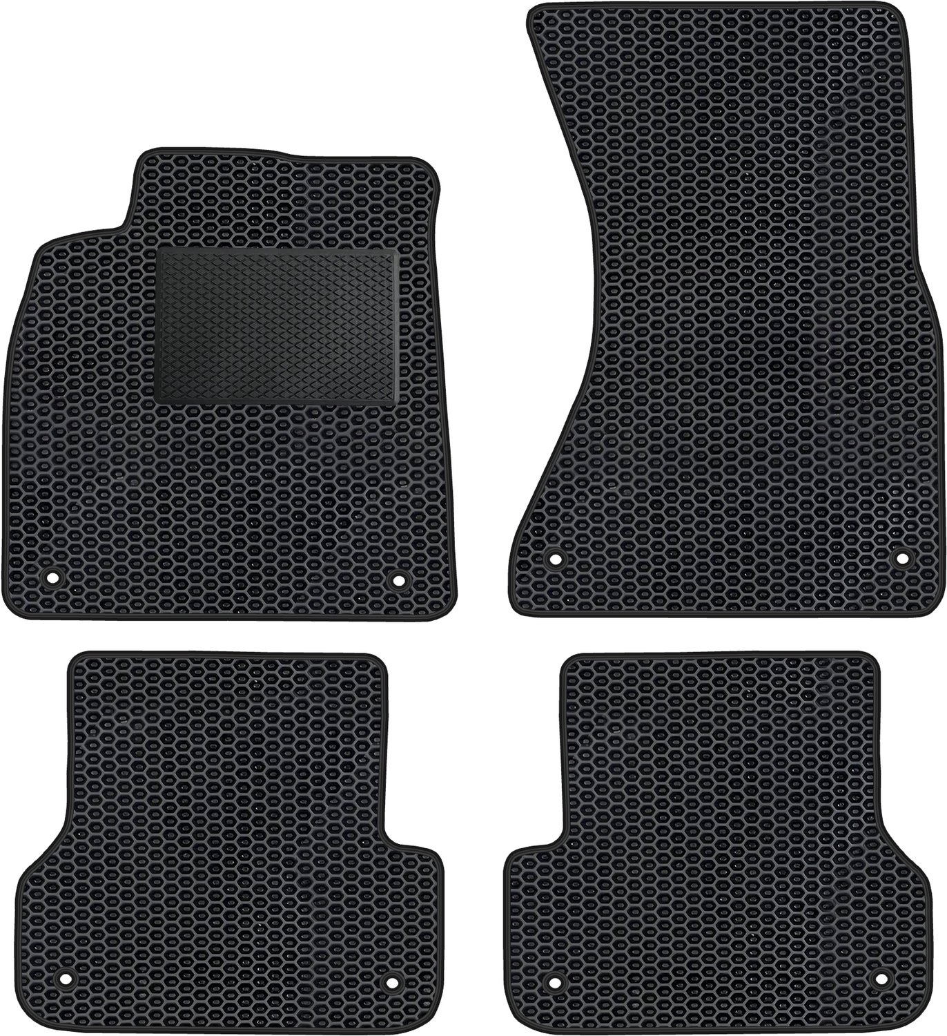 AU019_EVA_POD - Complet set autobekleding van EVA - Geschikt voor Audi A6 IV C7 A7 I 4G - Duurzaam en waterdicht - Eenvoudig te onderhouden
