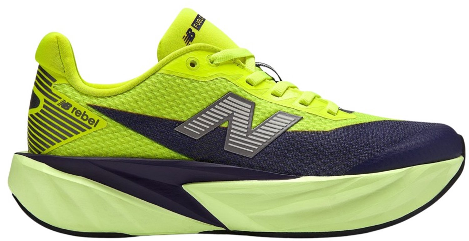 New Balance FuelCell Rebel V5 Big Kids Hardloopschoenen alkaline 39 Groen