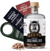 Deer Jimmy's® DIY Whiskey Cadeauset – Maak je eigen whisky met eikenhout uit een Speyside sherryvat – Origineel cadeau voor mannen