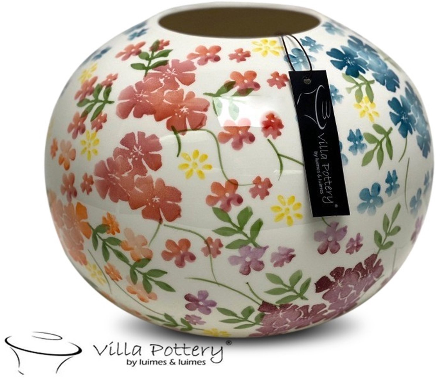 Villa Pottery Jardin vaas 25 x 27 rood