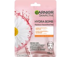 Garnier SkinActive Verzachtend en Hydraterend Tissue Masker met Kamille en Hyaluronzuur - 1