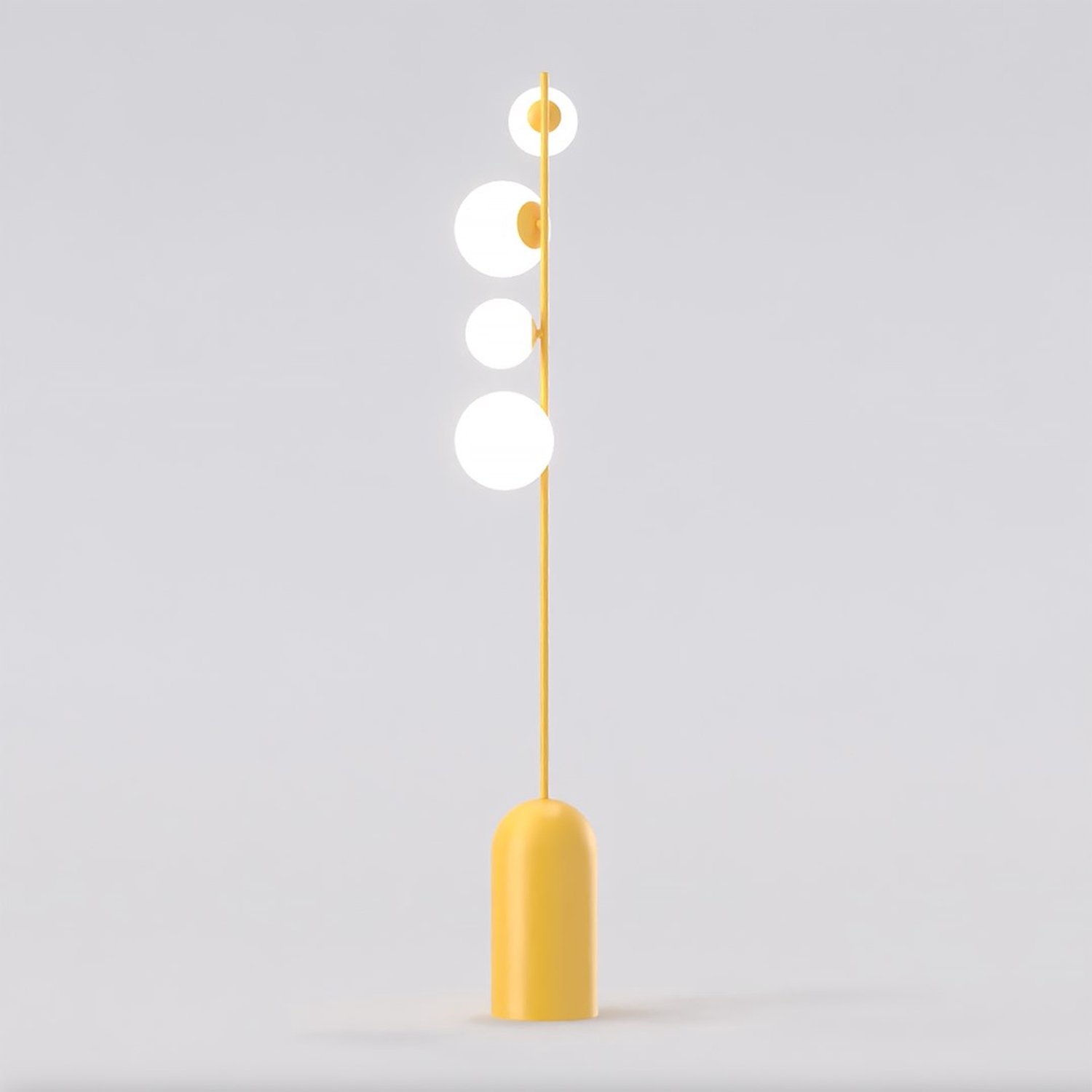 Emibig ETNO LP4 ORANGE - Minimalistische vloerlamp voor elke ruimte