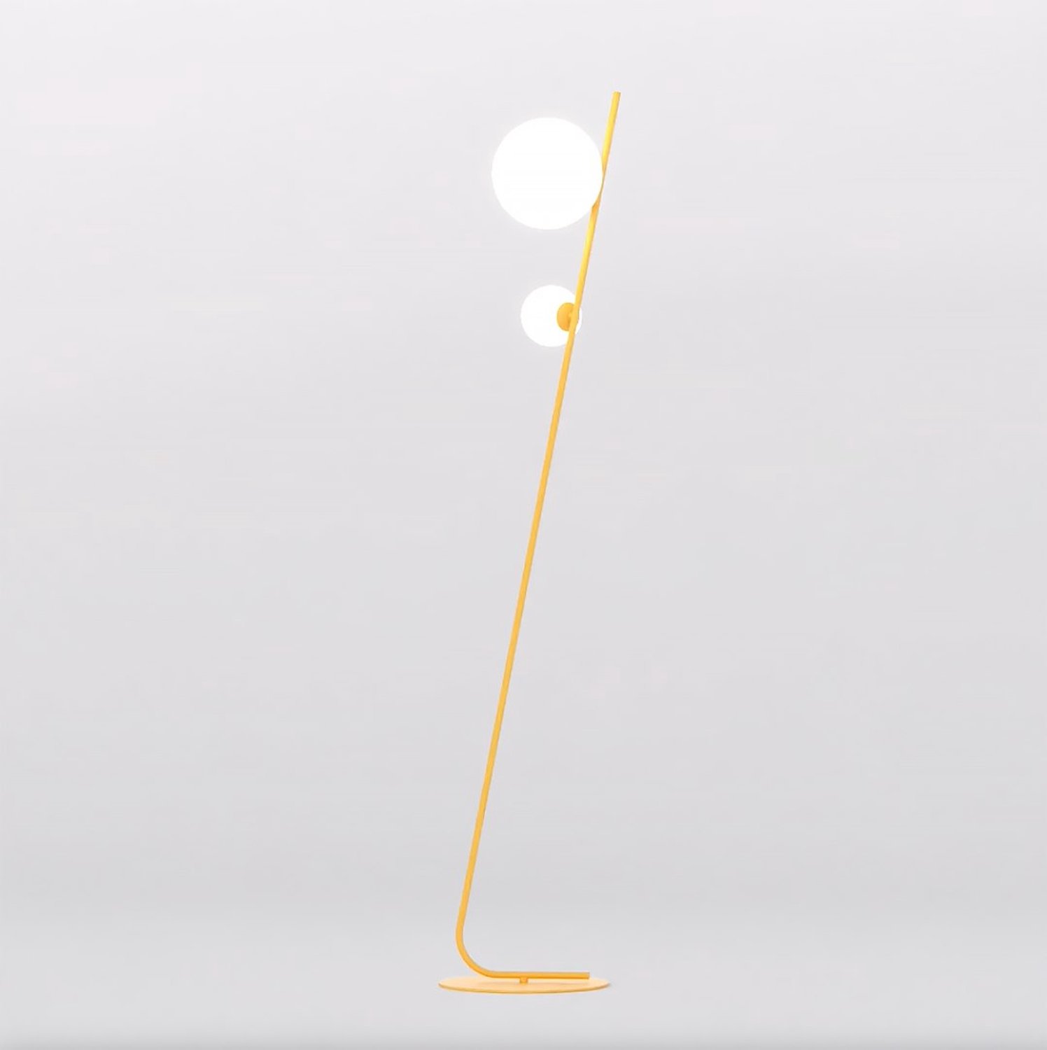 Emibig TATU LP2 ORANGE - Minimalistische vloerlamp voor elke ruimte