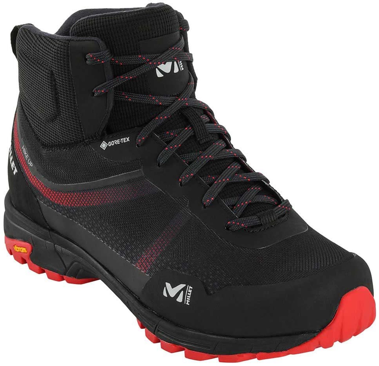 Millet Hike Up Mid GTX - Wandelschoenen - Zwart - Maat 48 EU