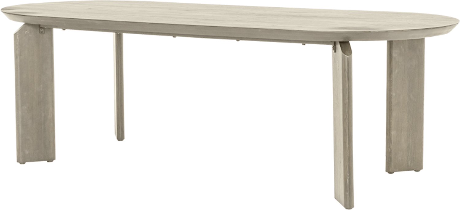Tower Living Eetkamertafel Allure Whitewash 240cm Off White