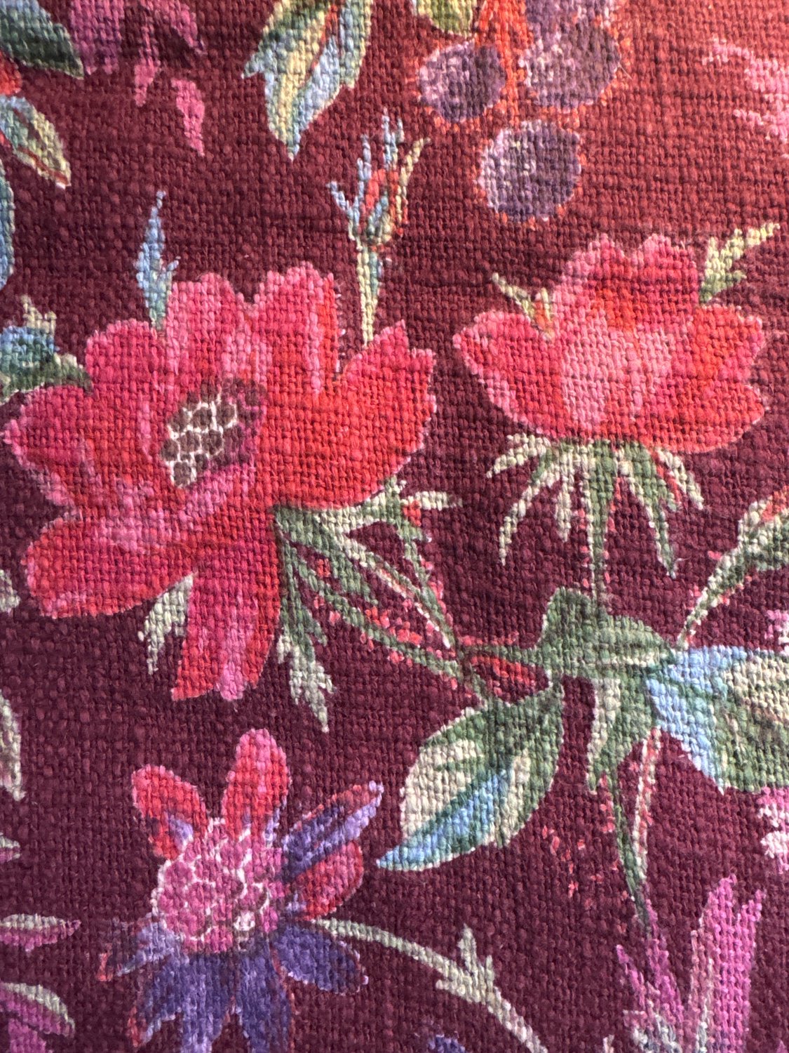Plaid Paradise Burgundy, 130x170 cm