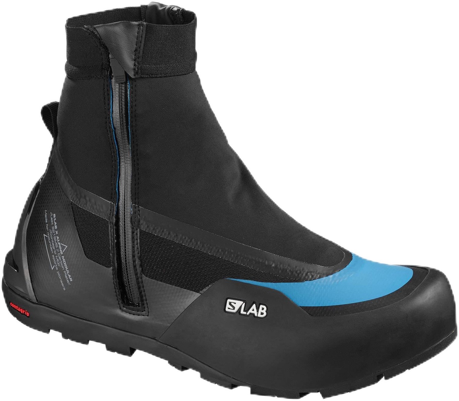 Salomon S/Lab X Alpine Modula Hardloopschoenen Danube 43.1/3 Zwart