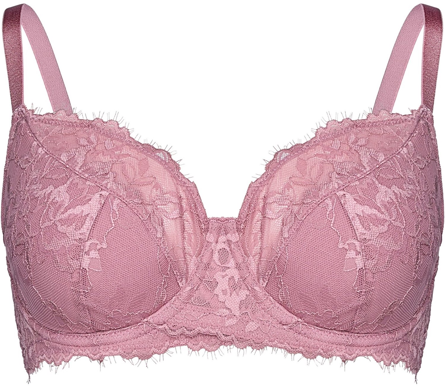 ESOTIQ Cloe - Halfvoorgevormde beha - Roze - Bloemenkant