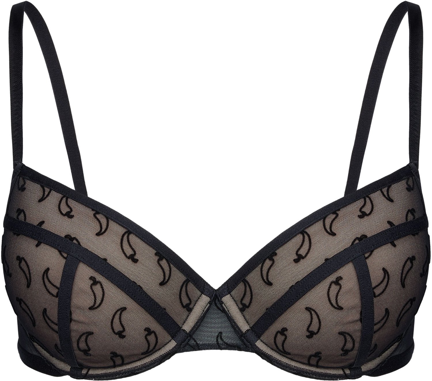 ESOTIQ Too Hot Bloovii - Push-upbeha - Zwart - 70C - Met beugel