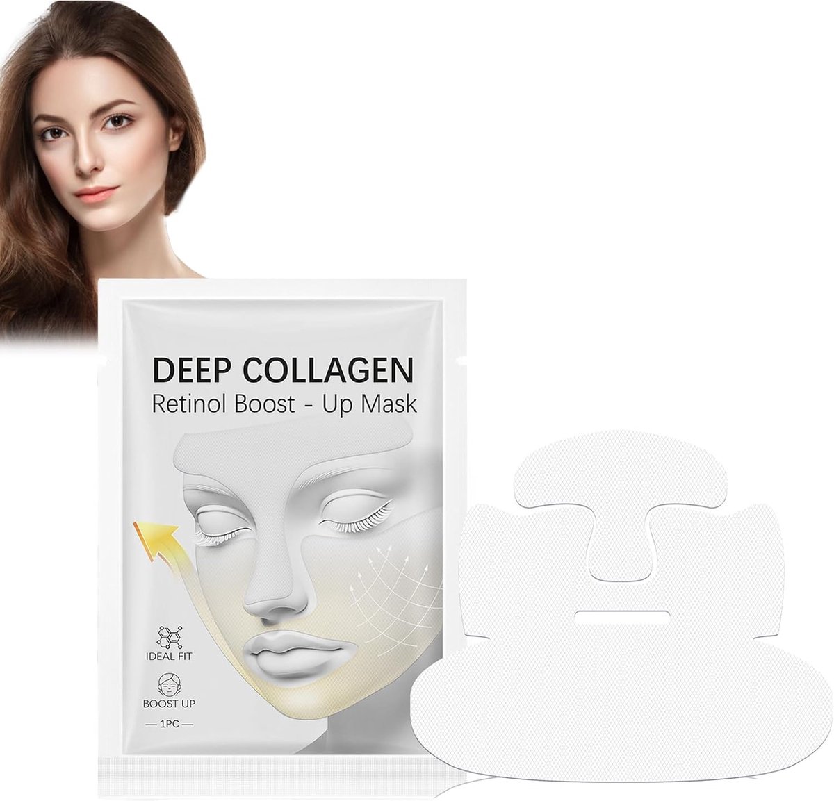 Hydro Mask, Daily Care gezichtsdoekmaskers, vochtinbrengend masker, diepwerkende vochtverzorging, oliecontrole en poriënverfijning, geschikt voor alle huidtypes