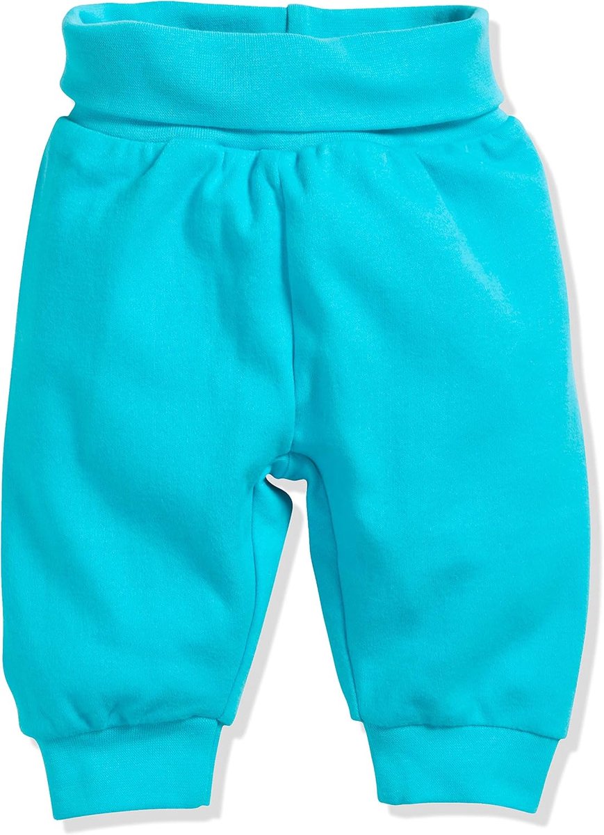 Uniseks Baby Interlock babybroek broek, Turkoois, 56 cm