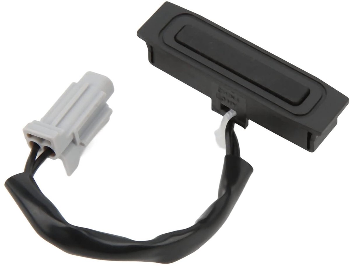 Kofferbakontgrendelingsschakelaar - Vervangingsaccessoire - Geschikt voor Nissan Qashqai J10 - 2006-2014 - Eenvoudige installatie