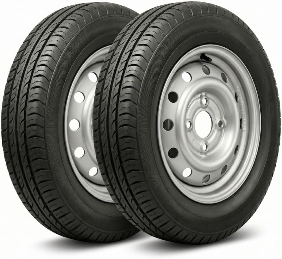 Wielen 165/70R13 13 inch – 4 gaten – afstand 100 mm – offset 30 – voor aanhanger – 13 inch – breedte 165 mm – snelheidsindex N 140 km/h – belastingsindex 79 (437 kg)