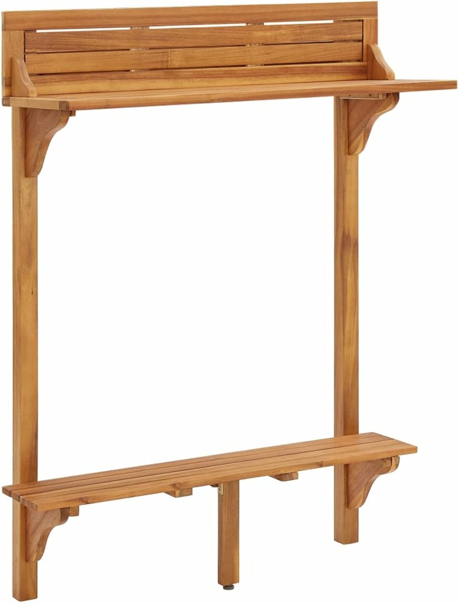Bar Tafel Ontbijt Bartafel, Eetkamer Pub Bureau Eetkamer Keuken Eettafel Dinette Bureau 90x37x122,5 cm Massief Acaciahout