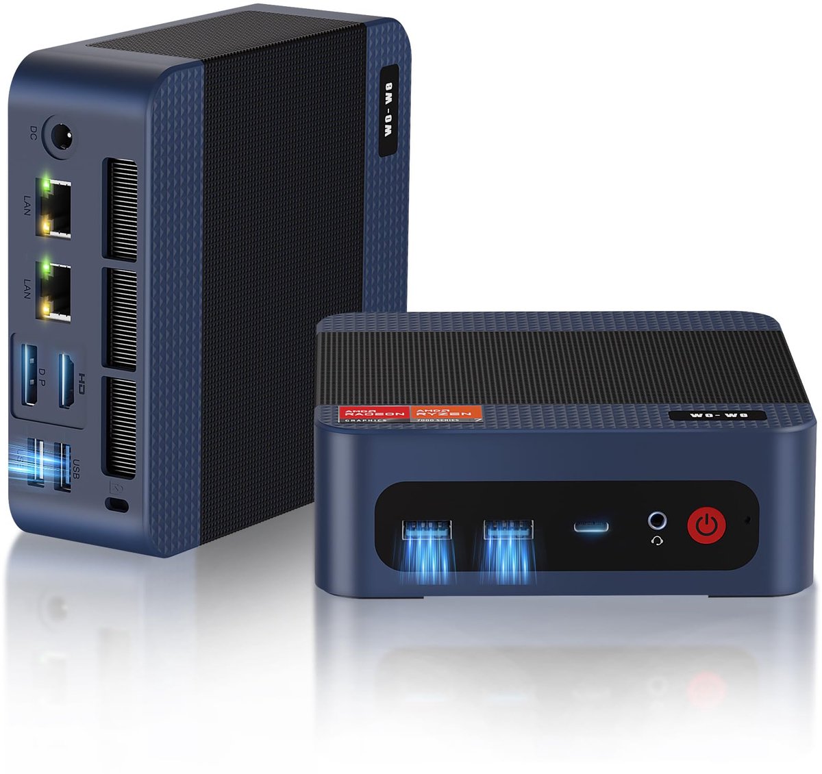 Mini PC AMD Ryzen 5 7640HS - 32GB DDR5 Geheugen - 1TB PCIe 4.0 SSD - Radeon 760M Grafisch - Compacte Desktop