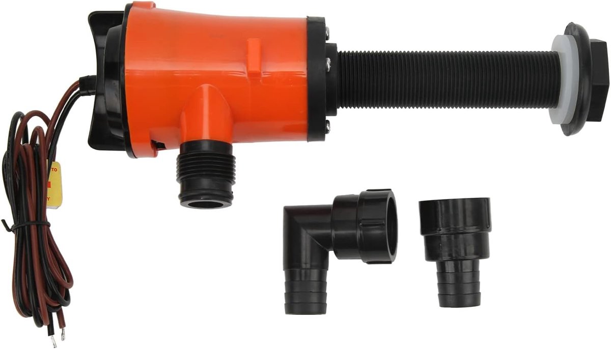 Waterpomp 800 GPH - Vochtbestendig - 12 V - Voor gebruik op zee