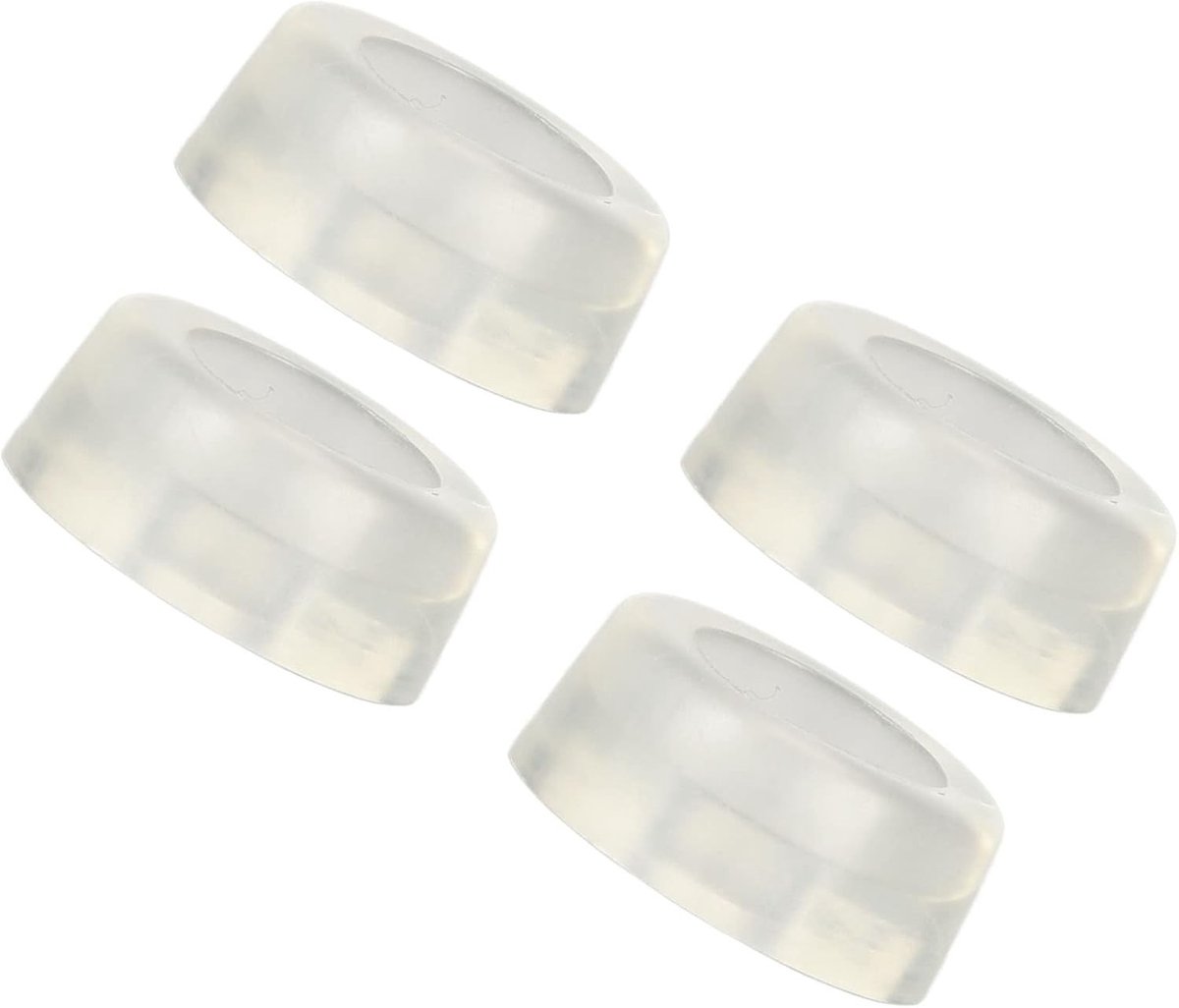 Zachte PVC Voetpedalen met Rubber Voeten voor Meeste Naaimachines - 4 Stuks Antislip Kussens voor Stabiel Naaien en Comfortabel Gebruik