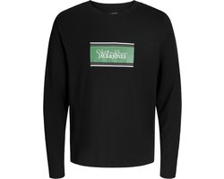 JACK & JONES PLUS - JJBUSTER TEE LS CREW NECK BTS PLS Heren T-shirt