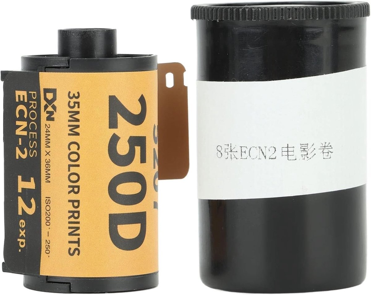 Professionele 35mm Kleurrol Film voor Fotografie, Hoge Contrasten, 12 Vel voor Creatieve Opnamen