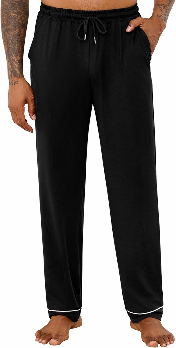 Pyjama Broek Katoen Kousen Pyjama Lange Pyjama Broek Casual Zachte Nachtkleding Zachte Comfortabele Thuis Relaxbroek S-3XL
