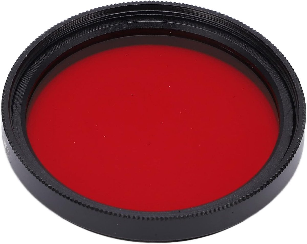 Cameralensfilters, 40,5 Mm 43 Mm 46 Mm 49 Mm DSLR-camera HD-camera Rode Full Colour Lensfilter Waterdicht Oliebestendig Cameralensfilter met Lensfilterbehuizing, voor de Meeste(40,5 mm)