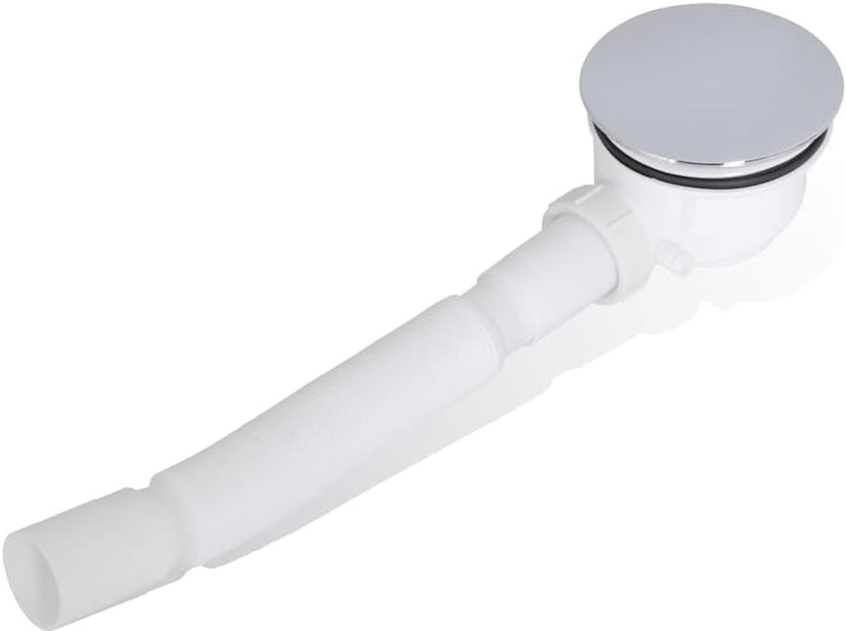 Afvoerklep, 11,5 cm afdekking, verchroomd