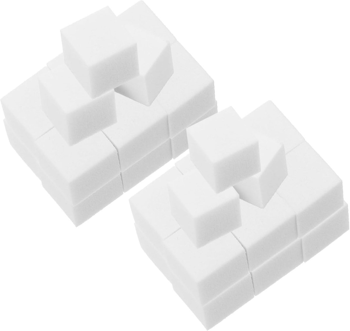 100stuks Nagelsponzen Voor Manicure Praktische Vierkante Spons Voor Nauwkeurige Applicatie Voor Nagelkunst Blush Gemakkelijk Te Dragen Te Gebruiken Perfecte Afgwerking Elke