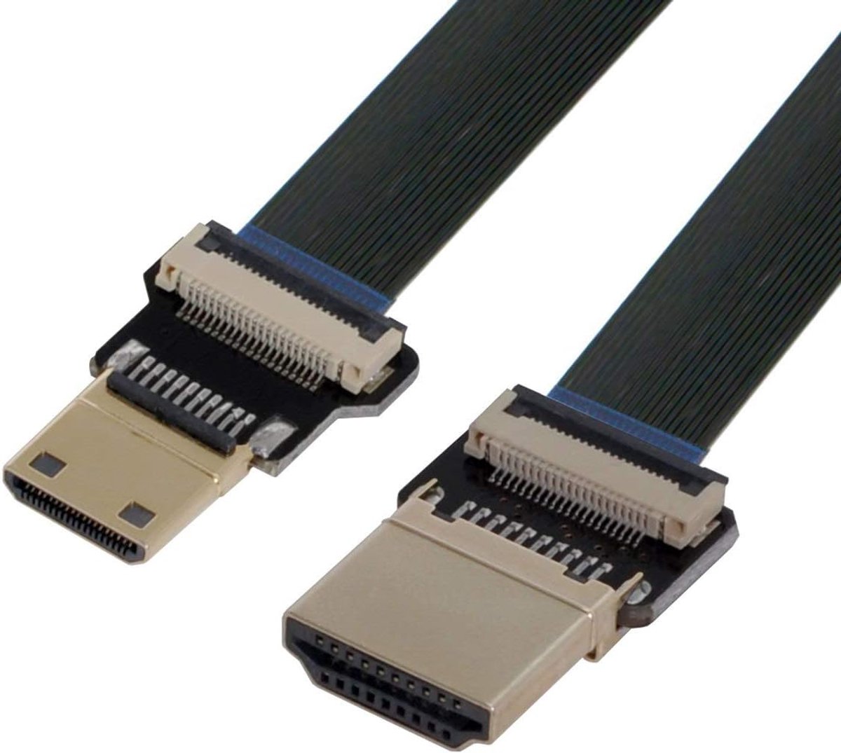 Mini HDMI naar HDMI Kabel CYFPV Mini HDMI Male naar HDMI Male FPC Platte Kabel 1080 P voor FPV HDTV Multicopter Luchtfotografie