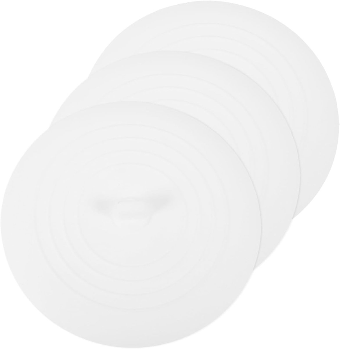 3 Stuks Badstops Siliconen Afvoer - Verstopping En Lekvrij Gemakkelijk Schoon Te Maken Badaccessoires Voor Badkamer En Keuken