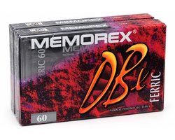 Memorex dBx Ferric C60 Audio Cassette – Type I – 60 Minuten – 2 Pack