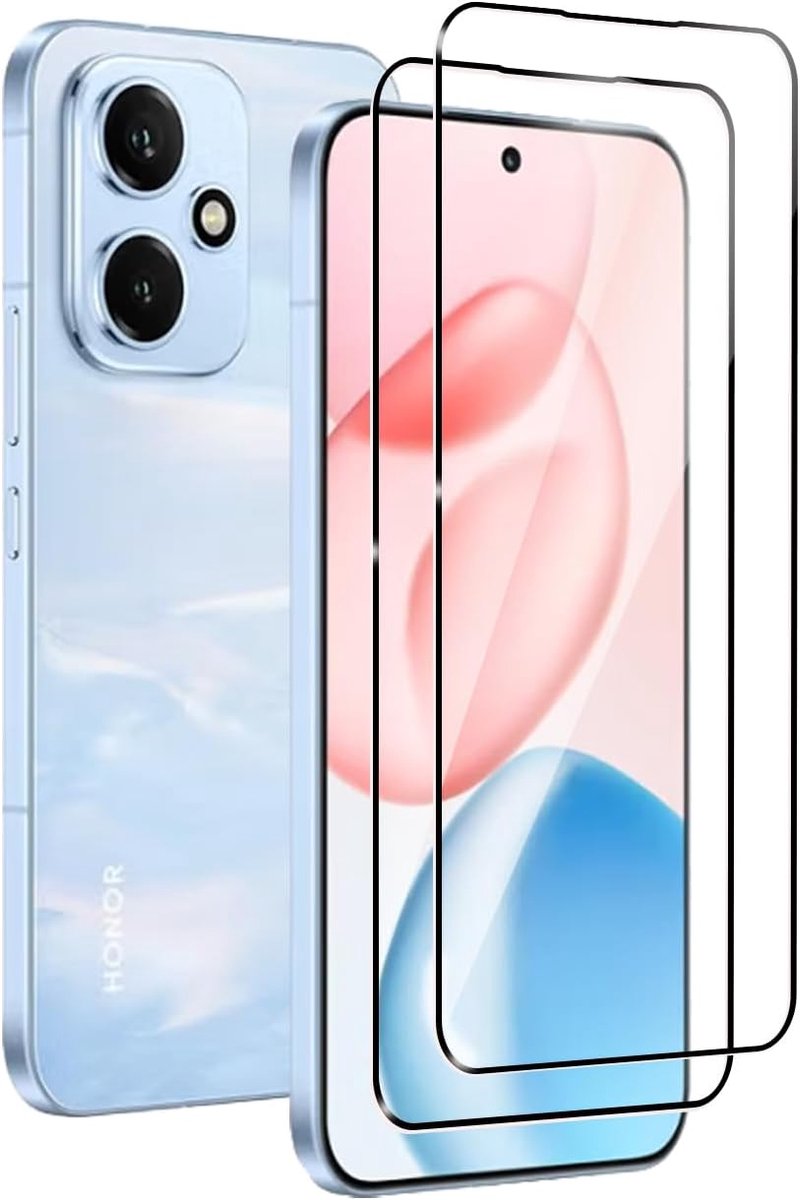 Glas voor Honor 400 5G, 2 stuks, eenvoudige installatie, zonder luchtbellen, HD 9H hardheid displaybeschermfolie
