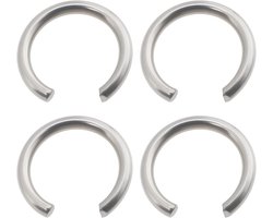 idea 4-delige Ring Spring 231907-1 Slagmoersleutelveren Nr.10 Compatibel met Makita DTW1002 DTW450 DTW300 DTW285 DTW281 DTW251 TW161