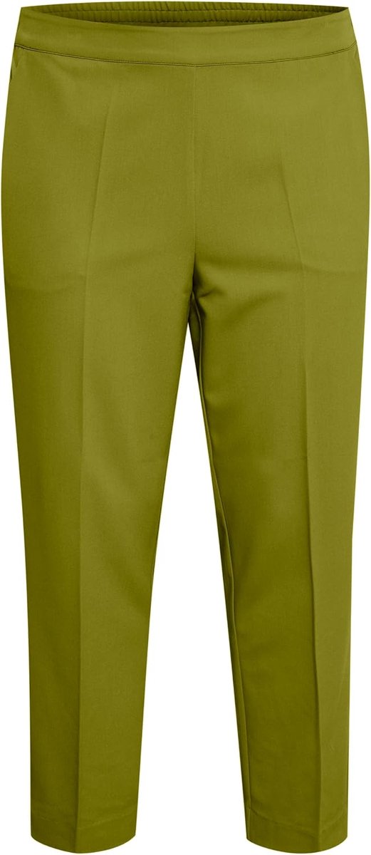 Curve dames KCsakira Cropped Pants Kaffe Curve Grote Maat Damesbroek, Korte Lengte, Elastische Taillezakken