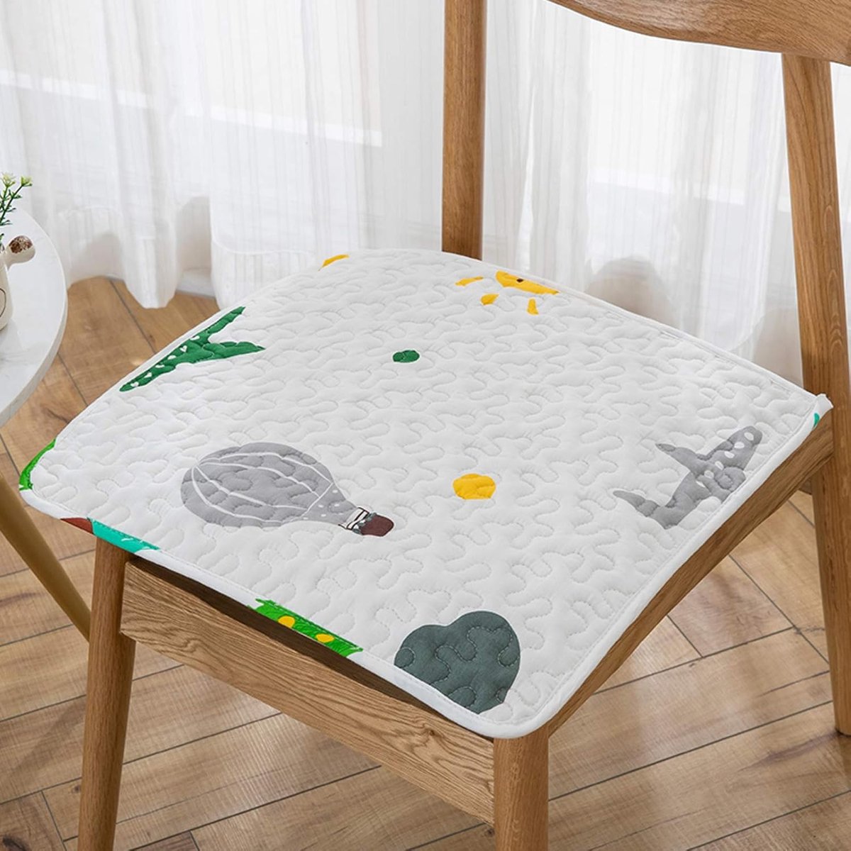 Vlok ademend vermogen/stoelkussen, zitkussen, antislip kantoor/kussen/studentenkruk kussen computerstoel diner/zitkussen/stoelpad-D 45x45cm (18x18inch)