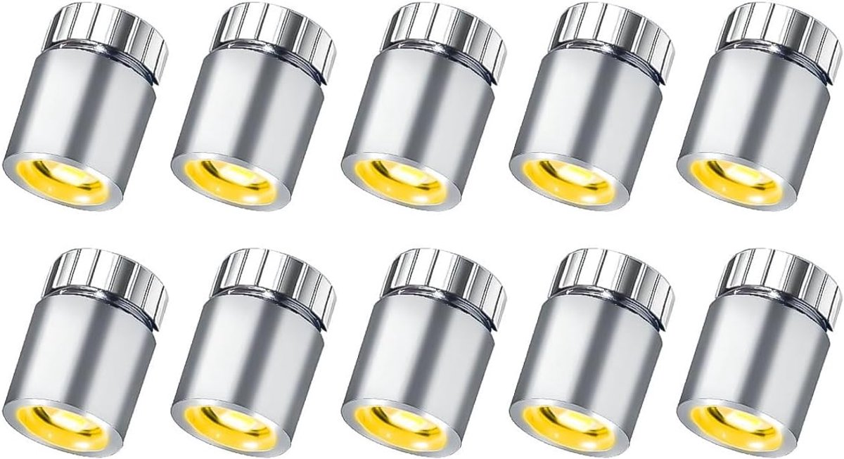 Image of 10 stuks mini elektrische lampjes kleine lampjes voor knutselen batterij inbegrepen kleine lampjes voor doe-het-zelf miniatuurlampjes kleine decoratie poppenhuis accessoires (warm wit)
