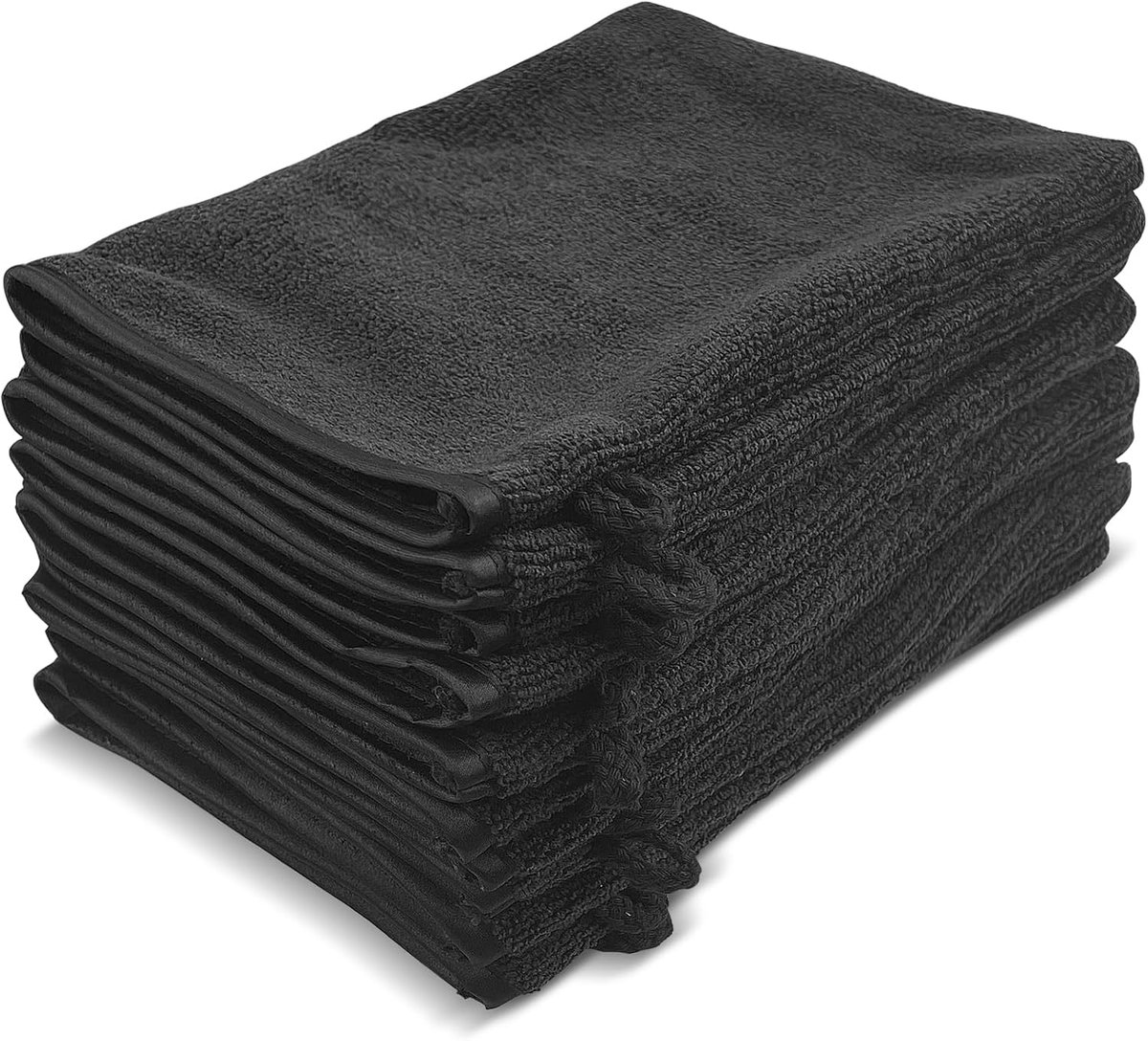 10 stuks, 14,6 x 21 cm, washandjes van microvezel