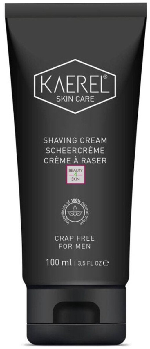 Kaerel - Scheercrème - 3 x 100 ml - Voordeelverpakking