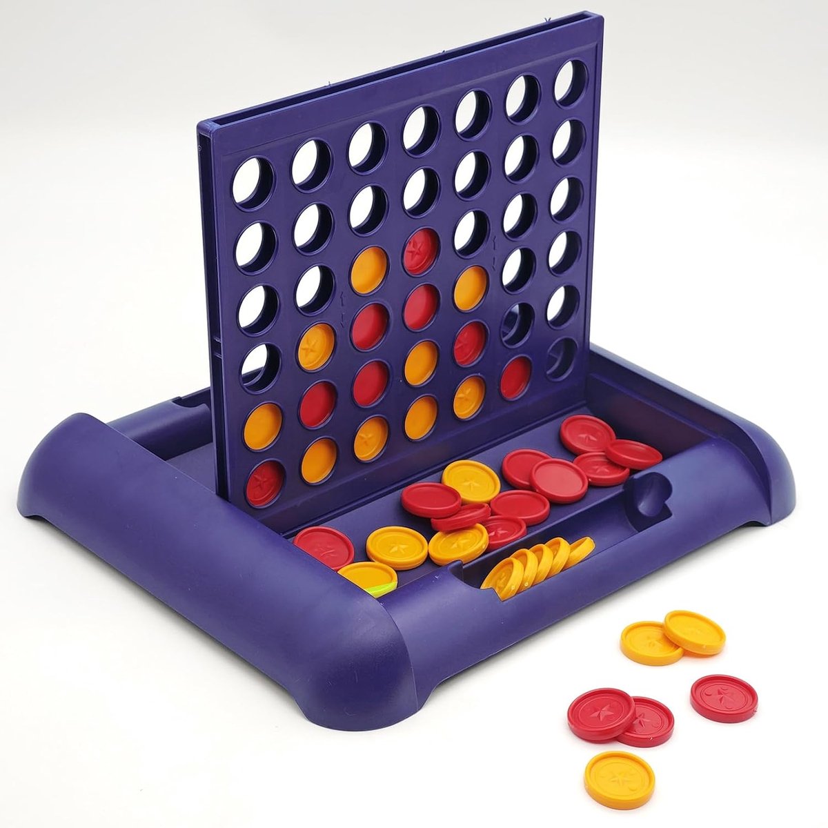 4 op een rij, groot 4 op een rij voor 3-jarige kinderen, bordspel