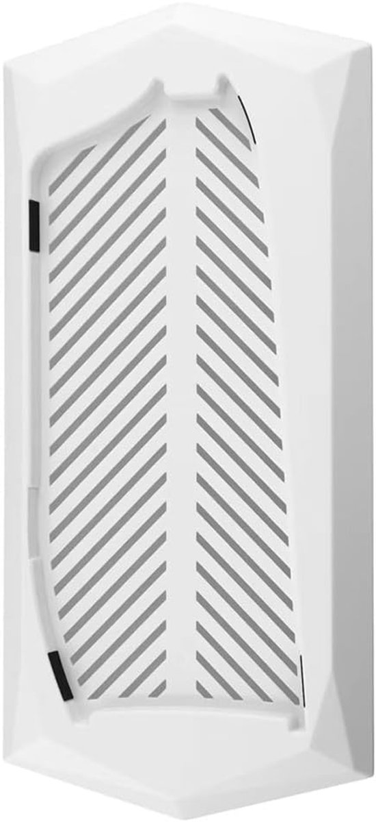 Standaard voor PS5 Slim Disc Edition, verticale basishouderstandaard voor Playstation 5 Slim Disc Edition-console met ingebouwde koelopeningen en antislipvoetjes (wit) — afbeelding 4