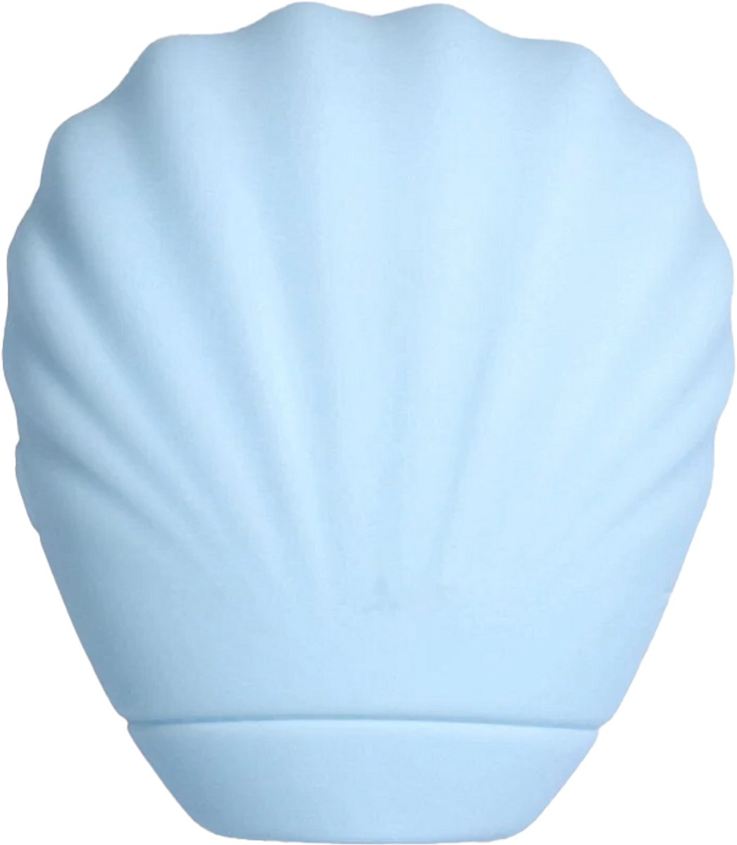Fannie - Shell Luchtdruk Vibrator - Clitoris Stimulatie - Stijlvol Design- Waterdicht & Oplaadbaar - Fluisterstil - Lichtblauw