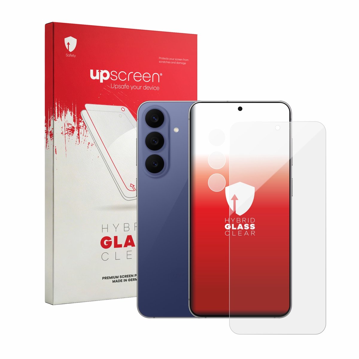 upscreen - Screenprotector voor Samsung Galaxy S26 FE (Voor+Camera) - Folie Beschermfolie Beschermglas transparant