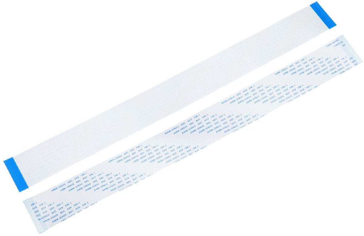 20 stuks FFC FPC flexibele platte kabel, 30 pinnen, afstand 1 mm, lengte 300 mm (type A) voor LCD 3D-printer, camera, dvd, tv, laptop, audio